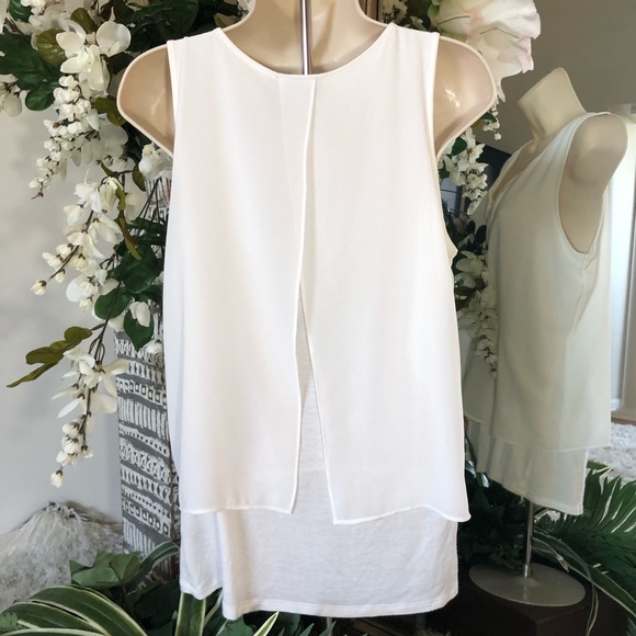 BCX Lace-up Layered Tank Top - Picture 2 of 3